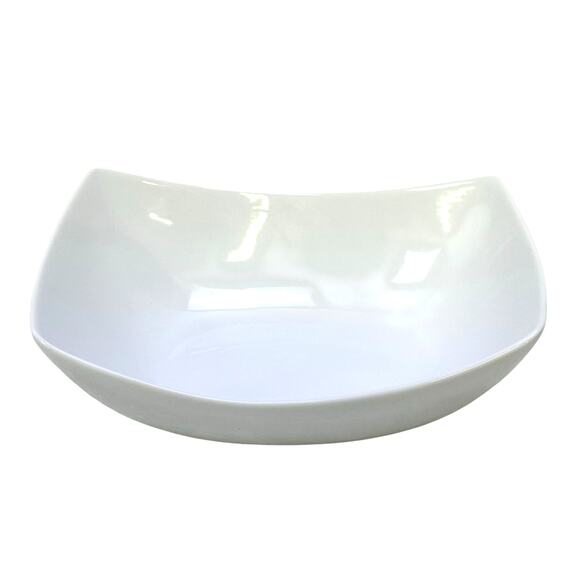Fitz & Floyd Everyday White Large 11 x 8.5 Rectangular Porcelain Serving Bowl - Picture 2 of 5